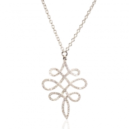 Fancy Motif Diamond Necklace