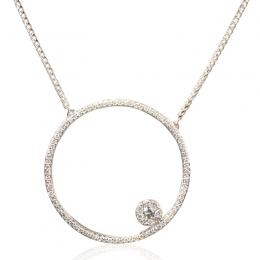 Circle of Life, Diamond Necklace