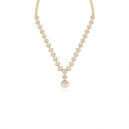 Elegant Necklace Set in Gold & Diamond