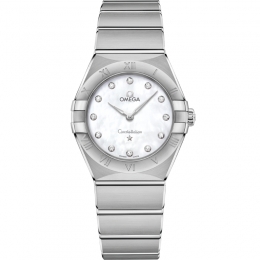 Omega Constellation steel 28mm