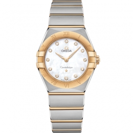 Omega Constellation steel/18k yellow gold 28mm