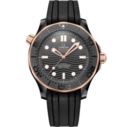 Omega SeaMaster Diver 300M black ceramic 43.5mm