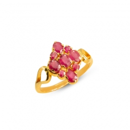 Ladies Fashion Ring in 22K Yellow Gold