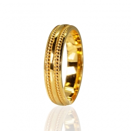 Classic Wedding Band 22K Yellow Gold 3mm