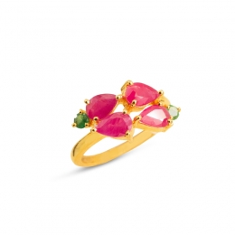 Ladies Fashion Ring in 22K Yellow Gold