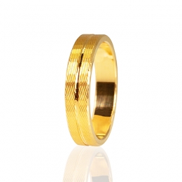 Wedding Band 22K Yellow Gold 3mm