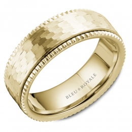 Bleu Royale Wedding Band