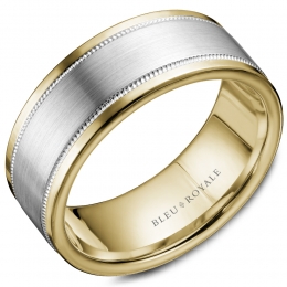 Bleu Royale Wedding Band