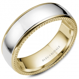 Bleu Royale Wedding Band