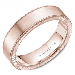 Bleu Royale Wedding Band