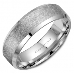 Bleu Royale Wedding Band