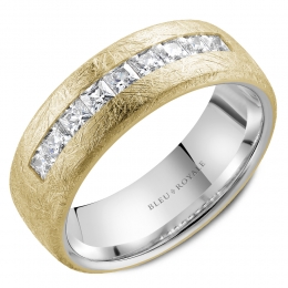 Bleu Royale Wedding Band