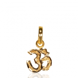 OM symbol Charm pendant in 22K Gold