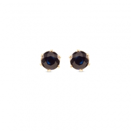 Versatile round 22K Gold Ear Studs