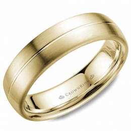 CrownRing Wedding Band