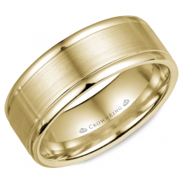 CrownRing Wedding Band