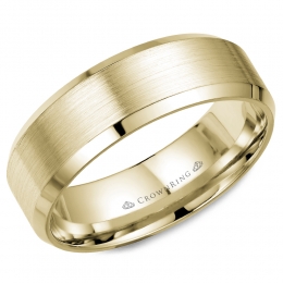 CrownRing Wedding Band