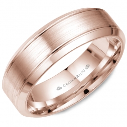 CrownRing Wedding Band