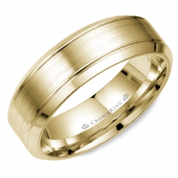 CrownRing Wedding Band