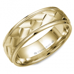 CrownRing Wedding Band