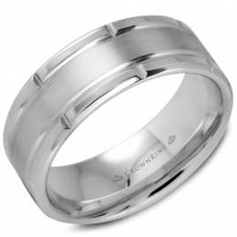 CrownRing Wedding Band