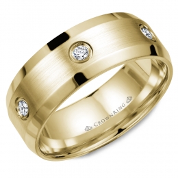 CrownRing Wedding Band