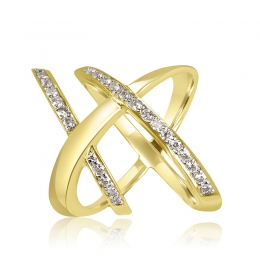 Yellow Gold Diamond Ring