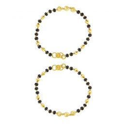 22kt Yellow Gold Bracelet For Baby Boy – Zaveri Jewelers