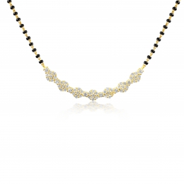 Sparkling Diamond Mangalsutra