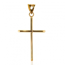 Cross Pendant in 22K Yellow Gold