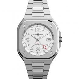 Bell and Ross BR 05 GMT White 41 mm