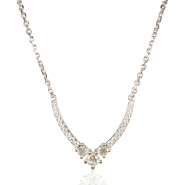 Classic V - Diamond Necklace