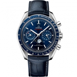 Omega Speedmaster Moonwatch Co-Axial master chronometer moonpase chronograph steel 44.25mm