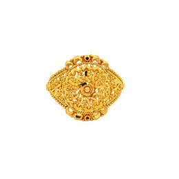 Exquisite 22K Gold Elegance Ring