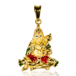 Lord Hanuman 22K Gold Pendant