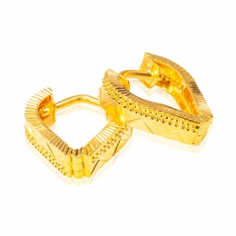 22K Yellow Gold Hoop earrings