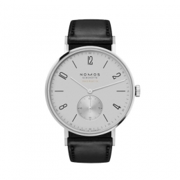 Nomos Glashuette Tangente Neomatik 39 Platinum Gray Watch