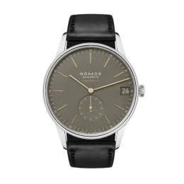 Nomos Glashuette Orion Neomatik 41 Date Olive Gold Watch