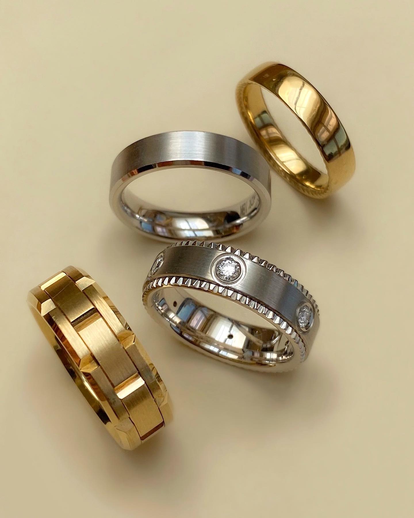 Crown Wedding Rings