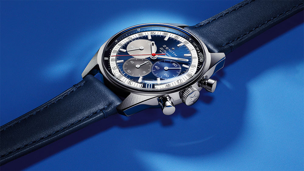 ORIGINAL, ICONIC: THE SPIRIT OF EL PRIMERO NOW IN BLUE.