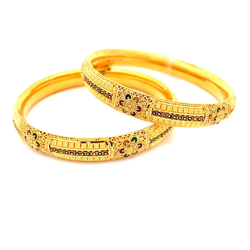 22K Gold Bangle Set