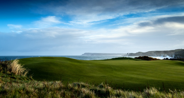 Golf Course near Sea
