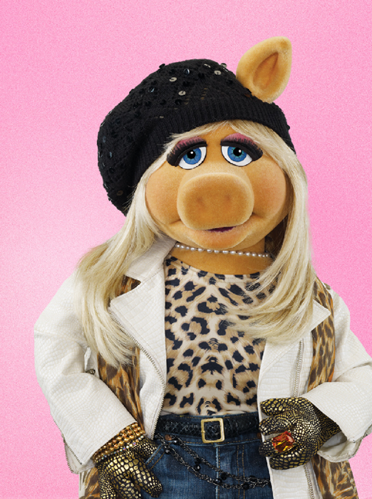 demure Miss Piggy