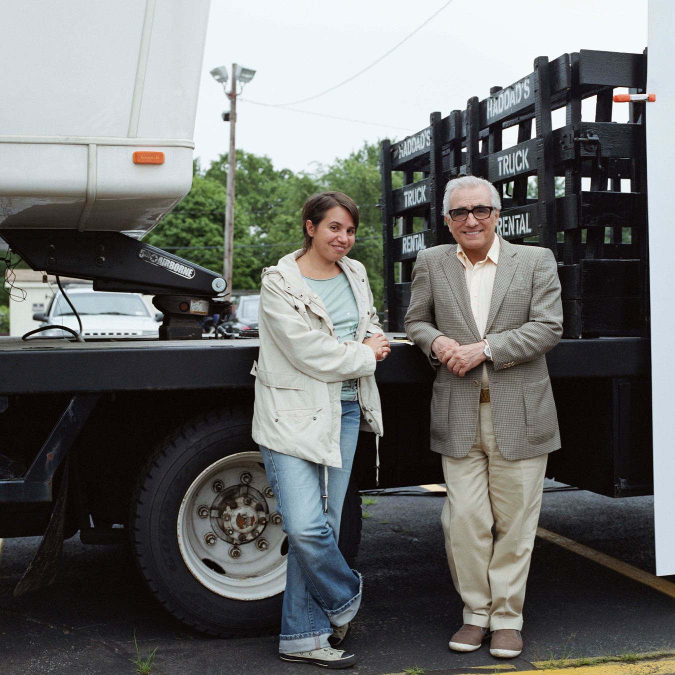 Celebrated director Martin Scorsese, mentor in film in 2008–2009, invited his protégée Celina Murga to visit the set of his film Shutter Island.