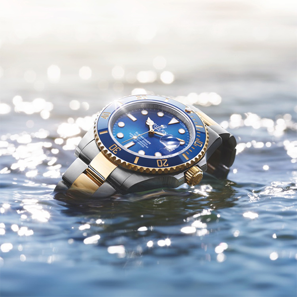 Oyster Perpetual Submariner for underwater diving