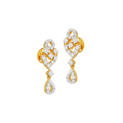 Darling Diamond Drop Earrings Jewellery India Online - CaratLane.com