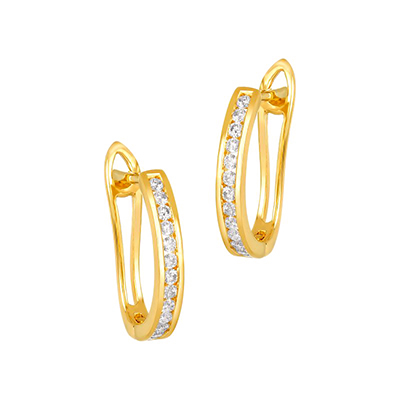 Designer Gold Earrings for Women and Girls Fancy Earrings in CA