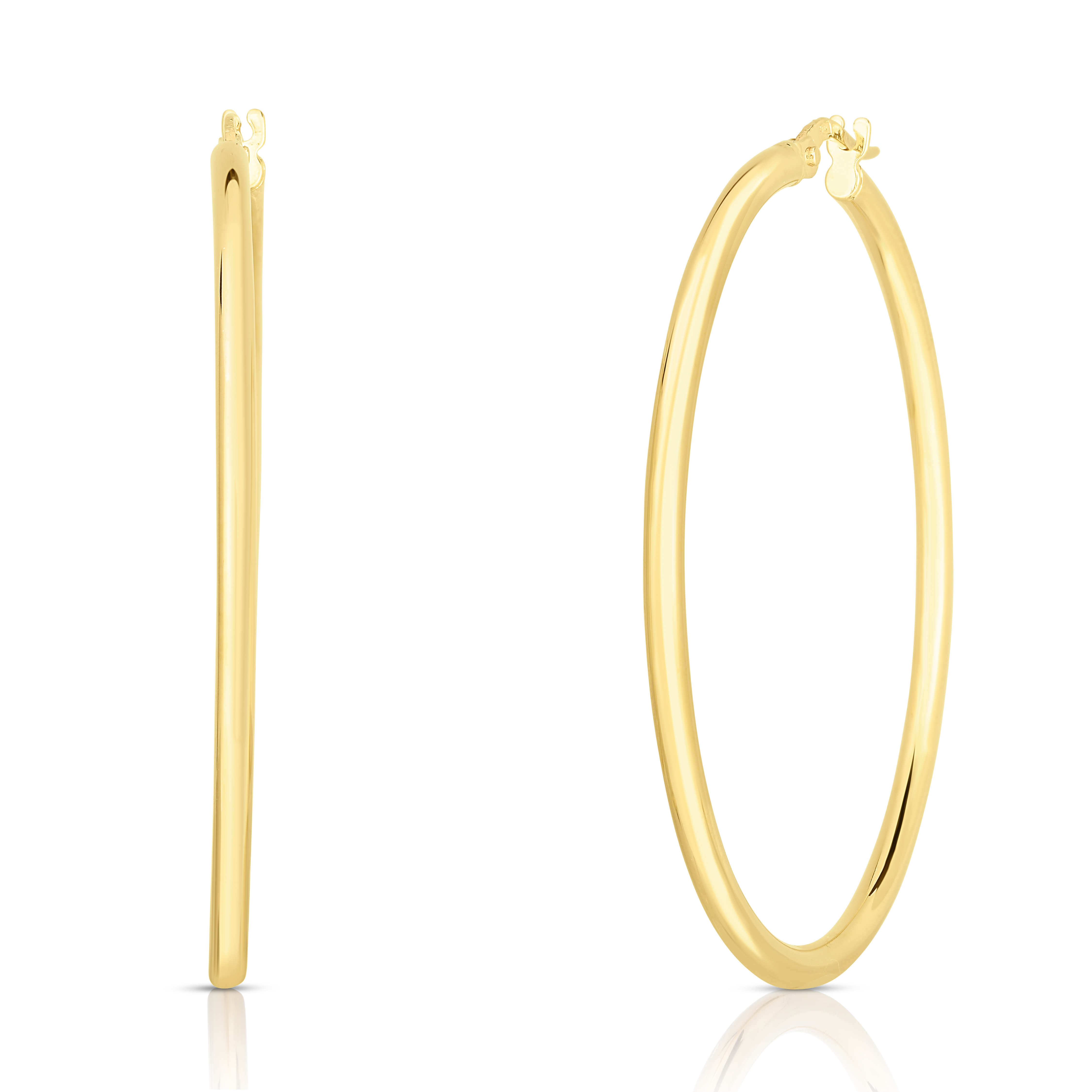 18k Yellow Gold The Perfect Hoop® Large Earrings