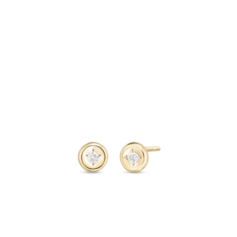 18Kt Gold Diamond Earrings
