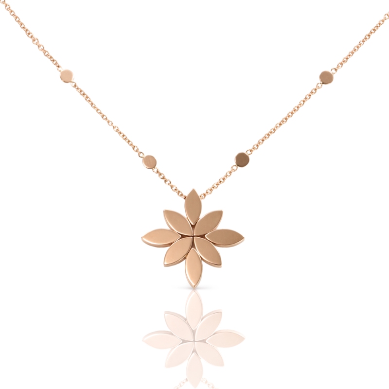 Ghirlanda Necklace in 18K Rose Gold.